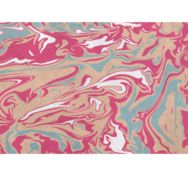 Abstract wall mural fluid marble designs - TenStickers