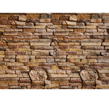 Organic Rock Surface stone wall mural - TenStickers