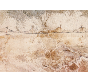 Stone wall mural natural texture design - TenStickers