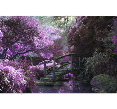Peaceful and magic "cottagecore" nature murals - TenStickers