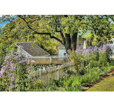 "Cottagecore" spring views nature murals - TenStickers