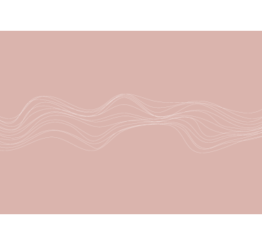 Texture wall mural elegant curved lines - TenStickers