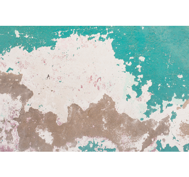 Grungy Peeling Wall Mural - TenStickers