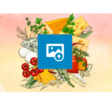 passion fot cooking frame with photo custom murals - TenStickers