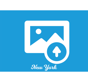 Wall mural customizable city name mural wallpaper - TenStickers