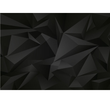 Geometric Arrangement abstract wall mural - TenStickers