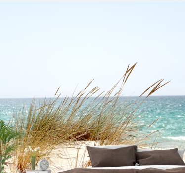 Beach cane grass nature murals - TenStickers