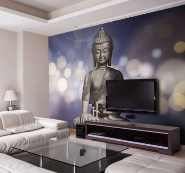 Buddha Statue Wall Mural - TenStickers