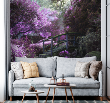 Peaceful and magic "cottagecore" nature murals - TenStickers