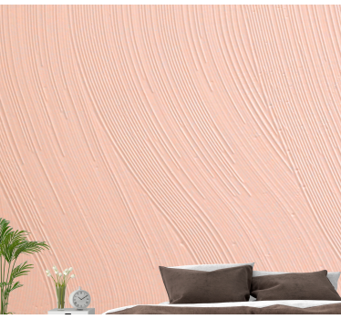 Texture wall mural soft textured waves - TenStickers
