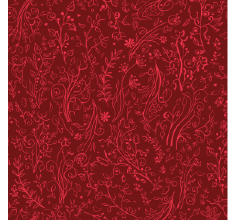 Floral Patterned Background coasters - TenStickers