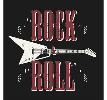 Guitar and music phrase text coasters - TenStickers