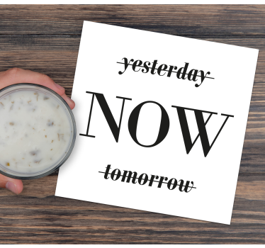 "live laugh love text coasters" - TenStickers