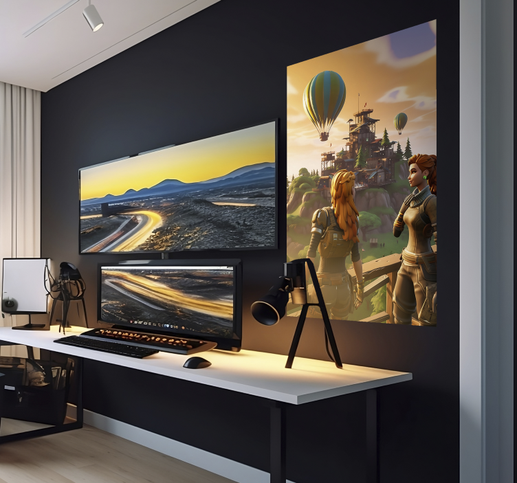 Adventure soldiers girls poster for teenagers - TenStickers