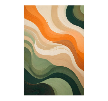 Multicolor pastels art poster - TenStickers