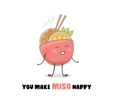 You make me happy kitchen poster - TenStickers
