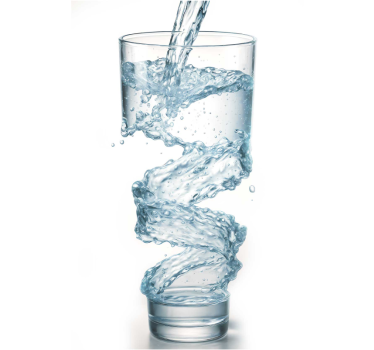 Kitchen poster glass of water - TenStickers