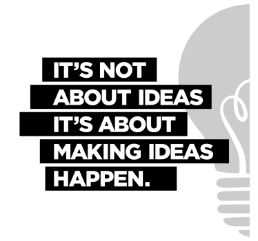 Inspiring ideas office poster - TenStickers