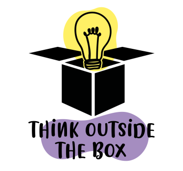 Think outside the box office poster - TenStickers