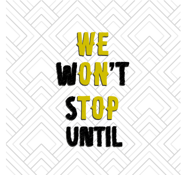 Office poster we are on top - TenStickers