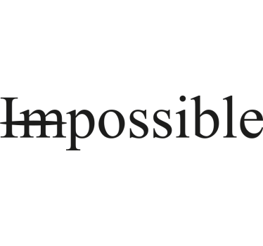 Nothing is impossible office poster - TenStickers