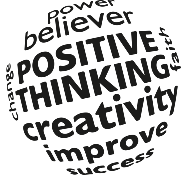 Office poster for empowered believers to improve - TenStickers