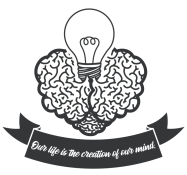 Office poster creation of our mind brain - TenStickers