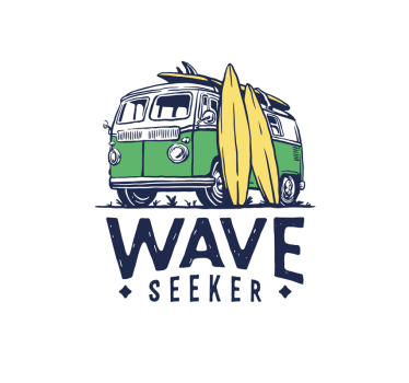 Poster for teenager surfer van - TenStickers
