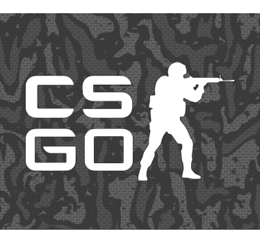 Video game poster cs:go artwork - TenStickers