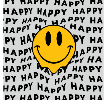 Poster for teenager smiling emoji joyful - TenStickers