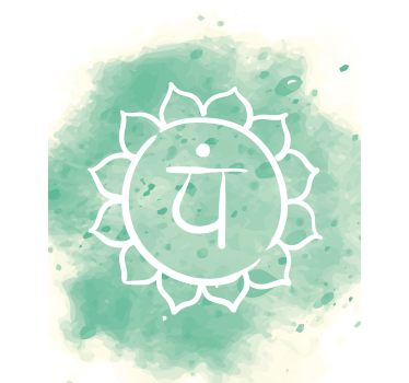 Zen poster beautiful heart chakra design - TenStickers