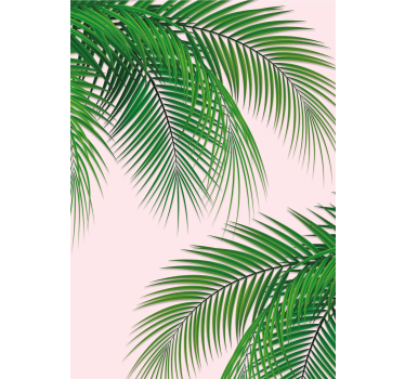 Tropical Leaf Wall Poster - TenStickers