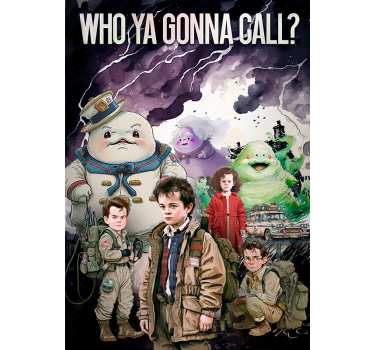 Who you gonna call poster - TenStickers