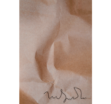 Old paper signature abstract poster - TenStickers