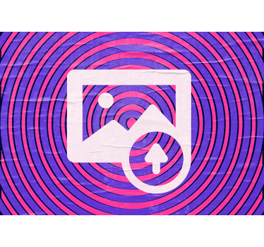 Pop art photo customisable poster - TenStickers