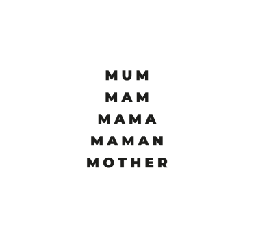 mum in different languages living room poster - TenStickers