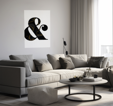 Minimalist and symbol poster - TenStickers