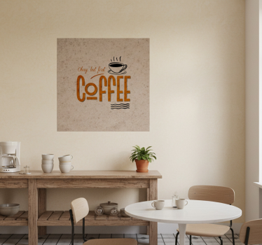 Charming retro kitchen poster - TenStickers