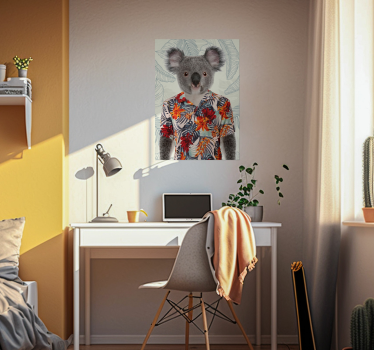 Elegant koala poster for teenager - TenStickers