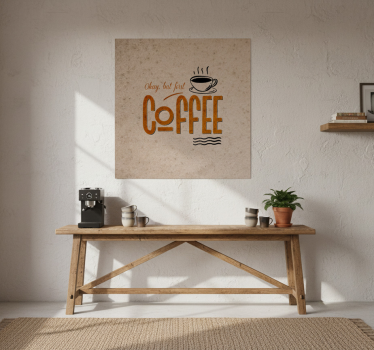 Kitchen poster with charming vintage quote - TenStickers