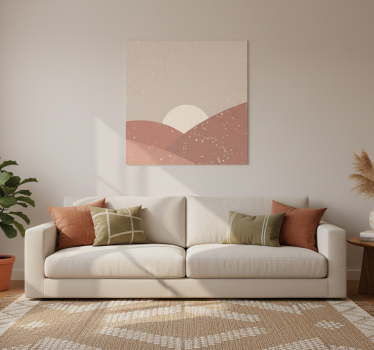 Living room poster morning wall art - TenStickers