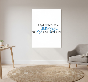 Office poster life is a journey, not a destination - TenStickers