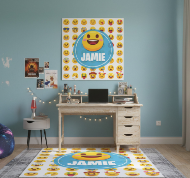 Poster for teenager emoji expressions collection - TenStickers