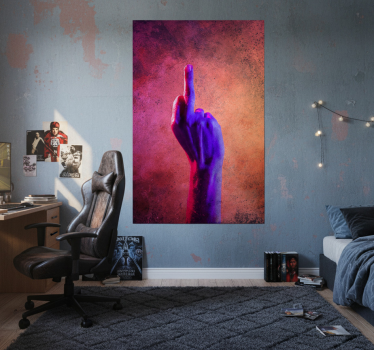 Poster for teenager f*ck you - TenStickers