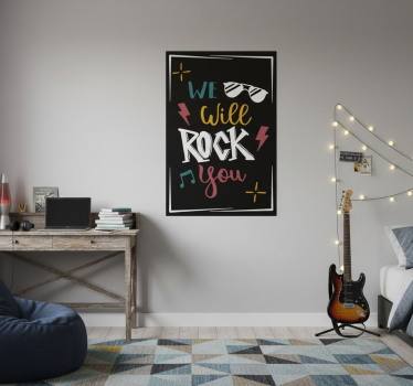 Poster for teenager rock your spirit - TenStickers
