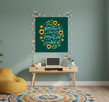 Poster for teenager with colorful motivational quote - TenStickers