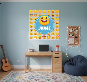 Poster for teenager with personalized emojis - TenStickers