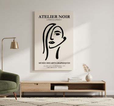 Quote poster black studio - TenStickers