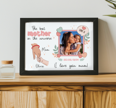 Best mother living room poster - TenStickers