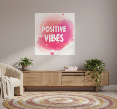 Uplifting energy quote poster - TenStickers